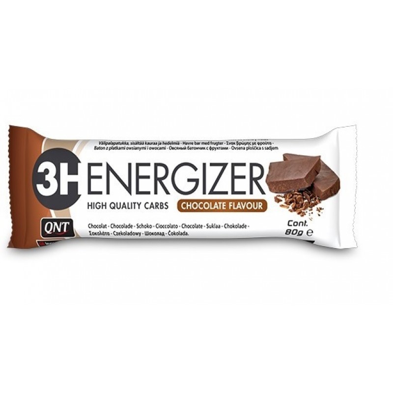QNT 3H ENERGIZER BAR Chocolate - Μπάρες Πρωτεΐνης
