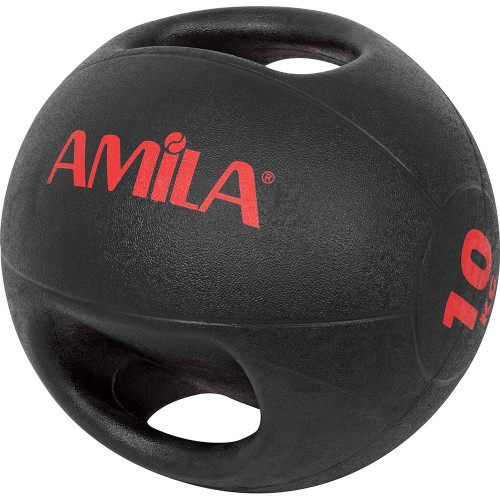 Amila Dual Handle Medicine Ball 10kg 84674