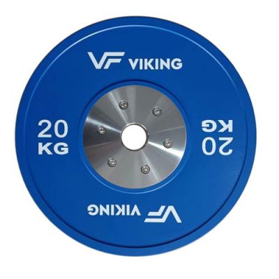 Viking Competition Bumber Plates 20kg 105829