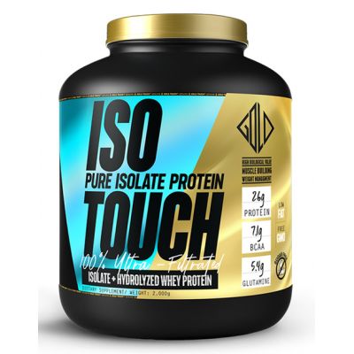 Premium Iso Touch 86% (2Kg) Καθαρή Πρωτεΐνη - GoldTouch Nutrition Vanilla
