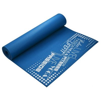 Life Fit Στρώμα γυμναστικής Yoga Mat SlimFit A01-05 Μπλε