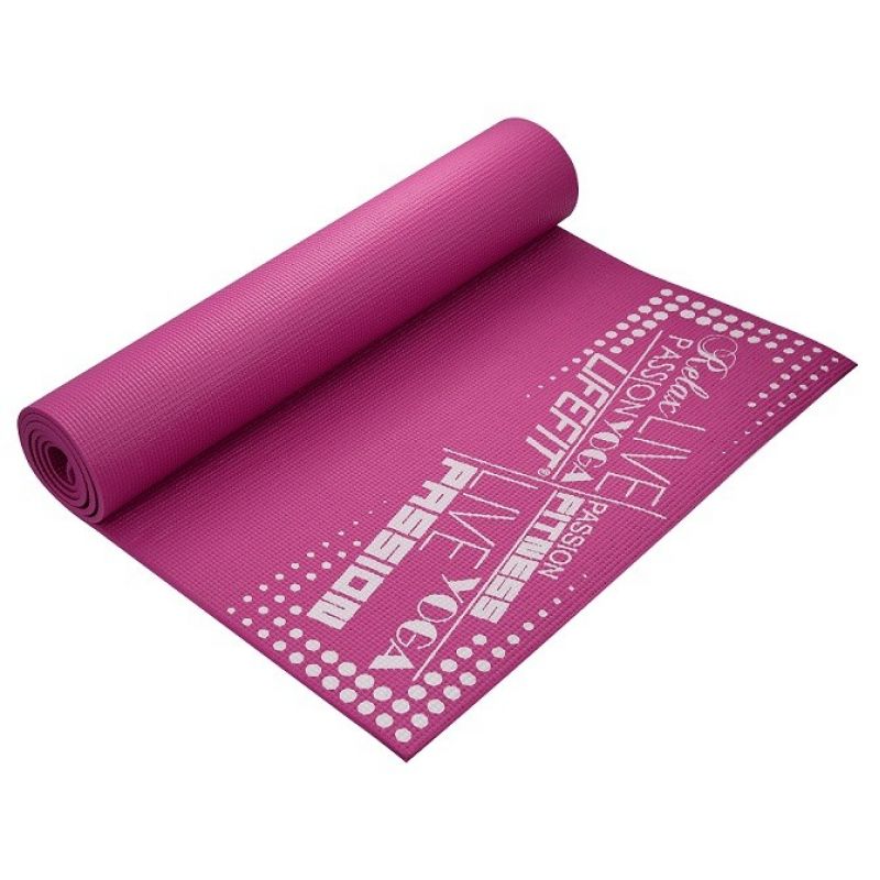 Life Fit Στρώμα γυμναστικής Yoga Mat SlimFit A02-07 Φούξια - Επιλογές Δώρων για εκείνη...