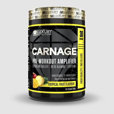 Luxury Nutrition Carnage Pre 300gr Tropical Fruit