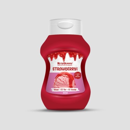 Nutriyummy Strawberry Syrup 350ml