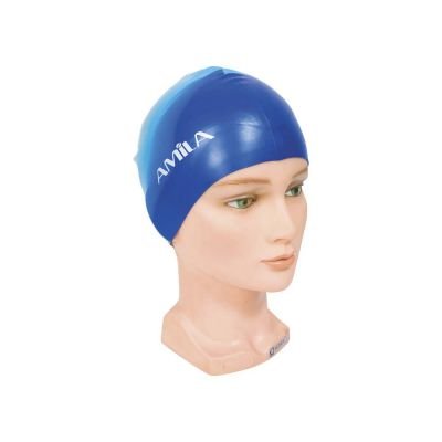 Amila Σκουφάκια πισίνας απλά, Μπλε/Γαλάζιο 47001