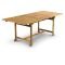Ξύλινο Επεκτεινόμενο και Αναδιπλούμενο Τραπέζι 200 x 90 Εξωτερικού Χώρου FDZN 4104-T