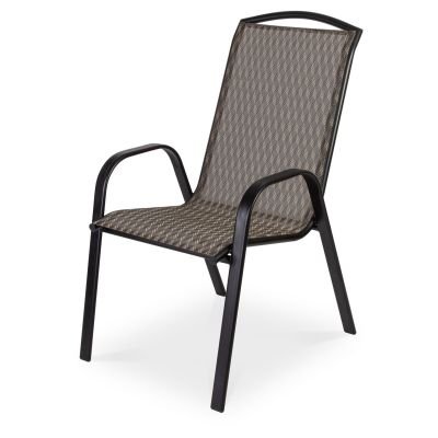 Μεταλλική Καρέκλα Εξωτερικού Χώρου με Ύφασμα Textilene FDZN 5111