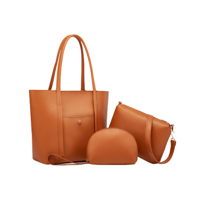 Γυναικείο σετ τσάντας χιαστί/ώμου/τσάντα χειρός Cardinal zm914 brown