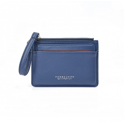 Γυναικεία καρτοθήκη Pierre Loues 19-45B μπλέ
