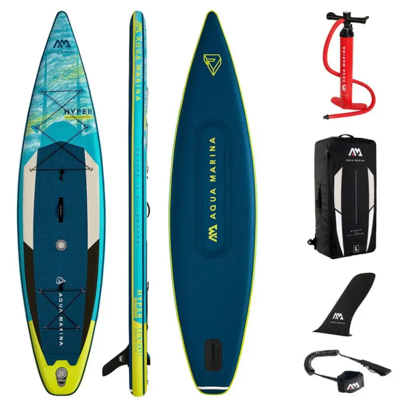 Aqua Marina Φουσκωτή Σανίδα SUP Hyper 350cm BT-21HY01 - 28279 - Σε 18 Άτοκες Δόσεις - Σανίδες Sup και αξεσουάρ