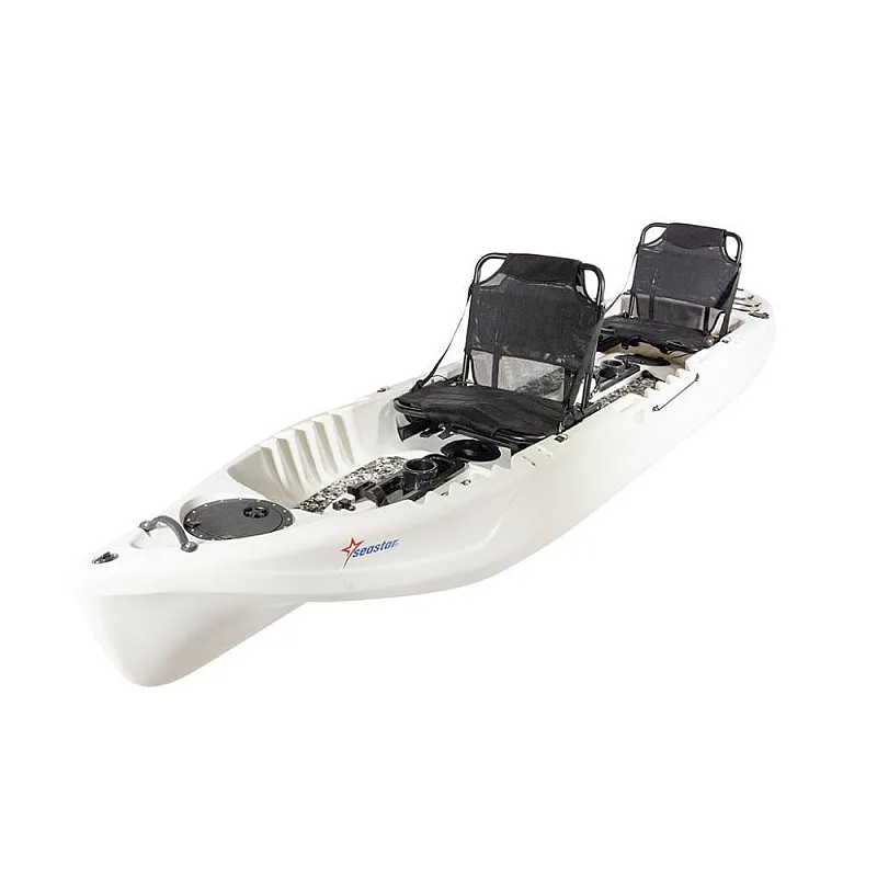 Seastar Διθέσιο Καγιάκ Pilot 2 με Υποδοχές Πεταλιέρας ή μοτέρ 400cm - 28156 - Σε 18 Άτοκες Δόσεις - Βάρκες - Κανόε