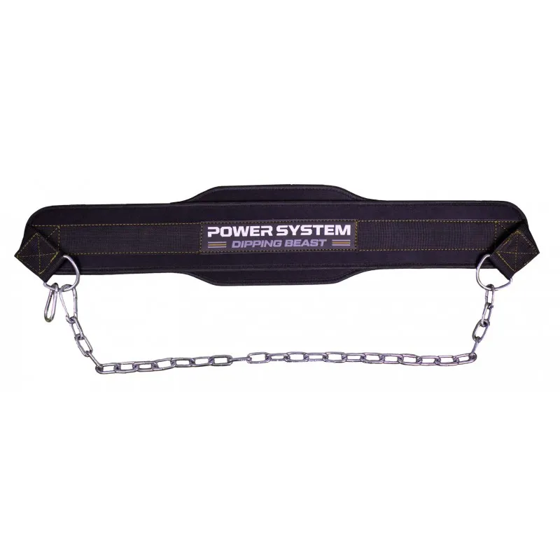 Power System Dipping Beast με αλυσίδα PS-3860 - Ζώνες άρσης