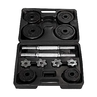 Power Force Σετ αλτήρων με βαλίτσα  20kg New