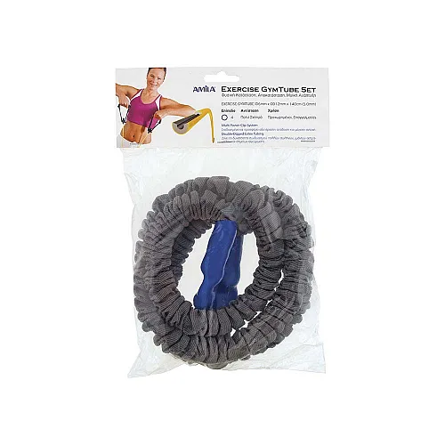 Amila Λάστιχο Gym Tube με Clip και Μανίκι Πολύ Σκληρό 88168