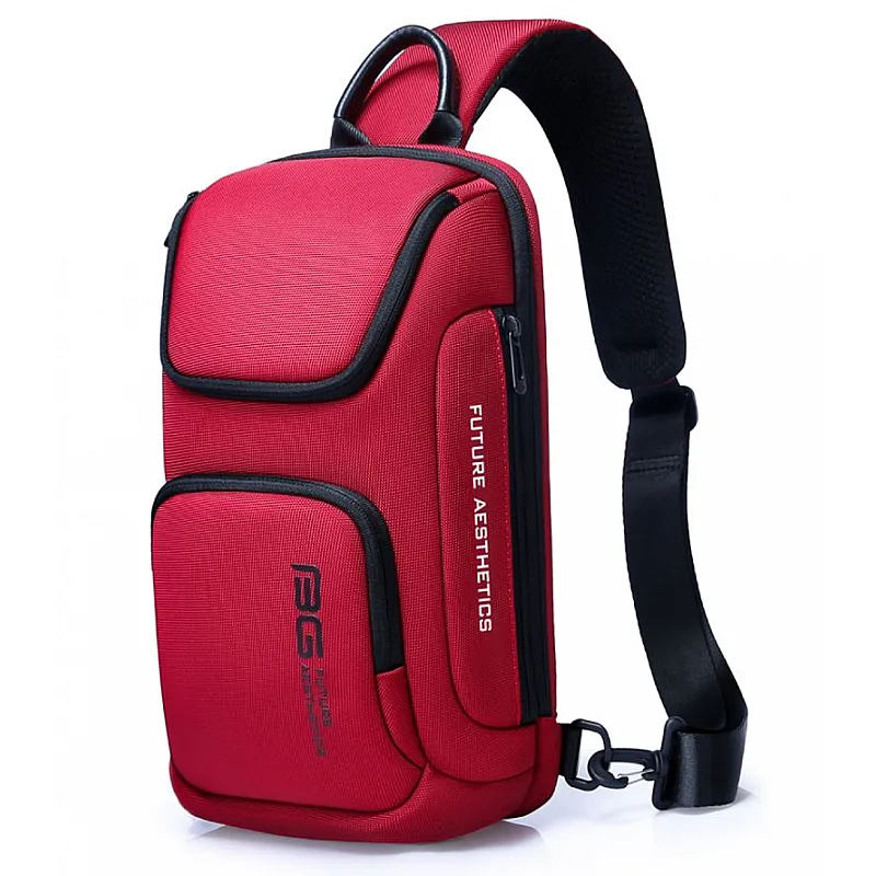 Τσαντάκι ώμου χιαστί crossbody Bange 7565 κόκκινο - Crossbody