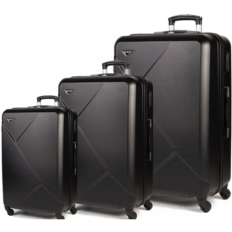 Βαλίτσες trolley (σέτ 3 τεμαχίων) Cardinal 2011 μαύρη - Βαλίτσες σετ
