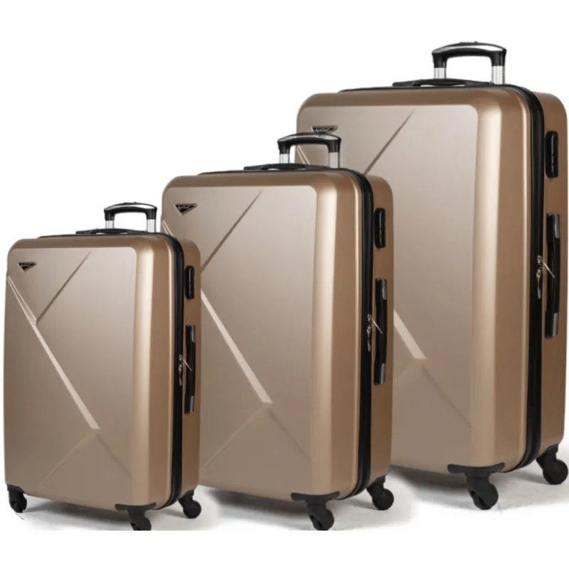 Βαλίτσες trolley (σέτ 3 τεμαχίων) Cardinal 2011 σαμπανί - Βαλίτσες σετ