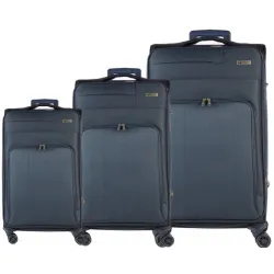 Βαλίτσες trolley (σετ 3 τεμαχίων) Cardinal 3700 σκούρο μπλέ