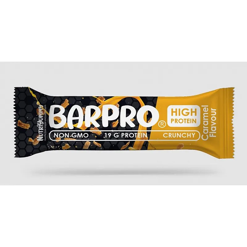Nutriyummy BarPro Crunchy Caramel Flavour 60g - Μπάρες Πρωτεΐνης
