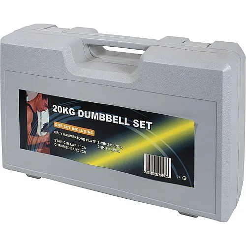 Power Force  Βαλίτσα με σετ αλτήρων 20kg  