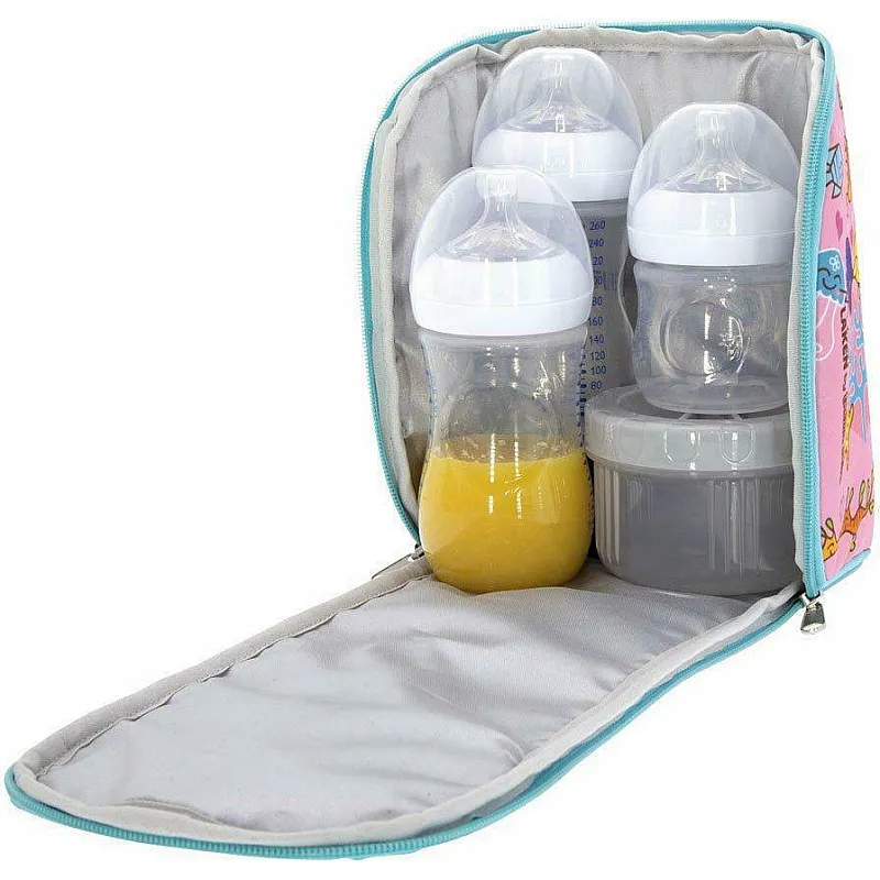 Ισοθερμικό Σακίδιο με 2 Θερμός Φαγητού 500ml Sirenas - Ισοθερμικά Τσαντάκια