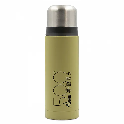 Laken Θερμός Υγρών 500ml Olive