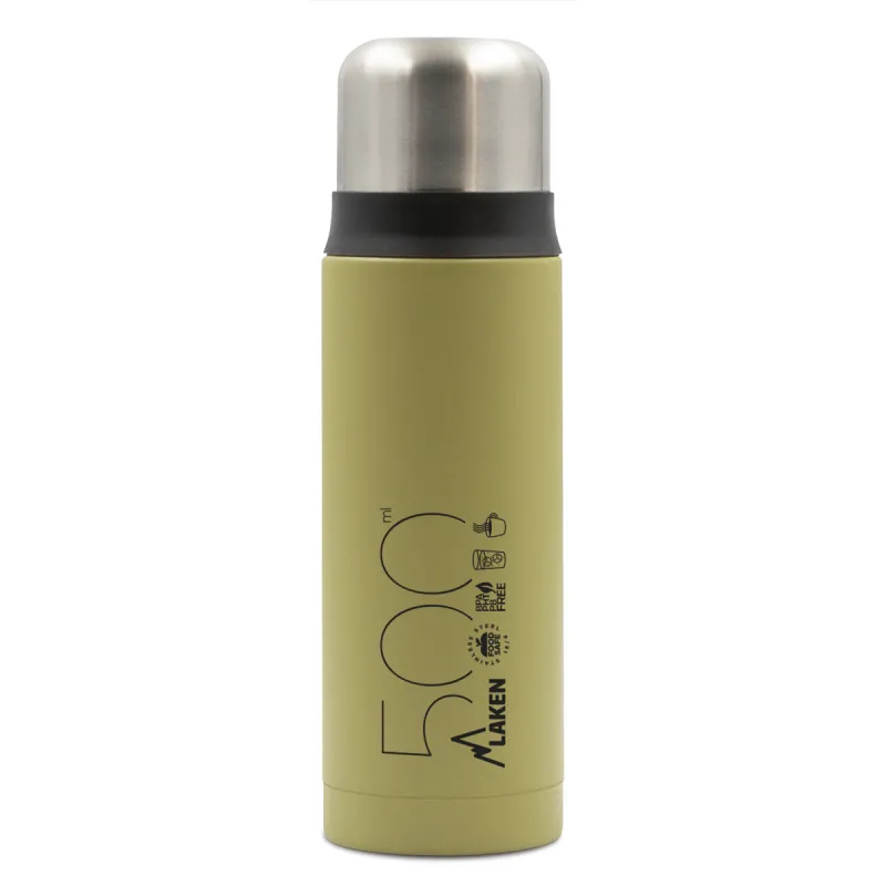 Laken Θερμός Υγρών 500ml Olive - Είδη Φαγητού
