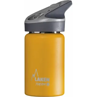 Θερμός 350ml Κίτρινο με Πώμα Jannu
