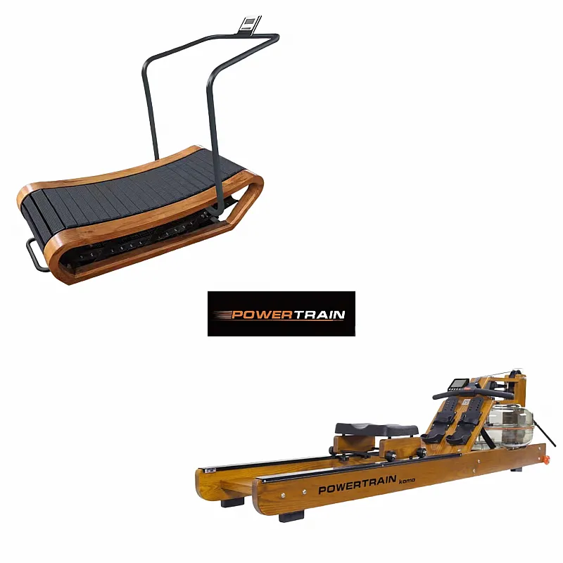 Power Train  Σετ ξύλινος oak διάδρομος + ξύλινη κωπηλατική oak  combo-wooden-set - Κωπηλατικές