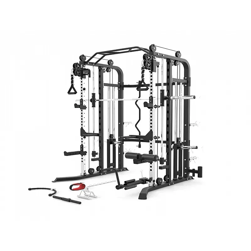Power Force PF-550543 Ημί-Επαγγελματικό Functional Trainer με Smith - Σε 18 Άτοκες Δόσεις - Πολυόργανα με πρόσθετα βάρη