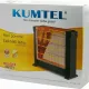 Ηλεκτρική θερμάστρα χαλαζία KUMTEL KS-2760 με 4 λάμπες 2200W χρώμα μαύρο 77x26x58εκ. - Θερμαντικά σώματα