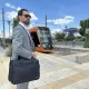 Υφασμάτινος Χαρτοφύλακας Ytonet 18 laptop 29,5L 1085 μαύρο - Χαρτοφύλακες