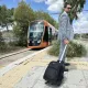 Σακίδιο πλάτης Τροχήλατο 45L Laptop 18” Matein 1178 μαύρο - Τροχοτσάντες