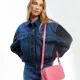 Γυναικεία Τσάντα Χιαστί Kalk KLABAG11-0012 ροζ/φούξια