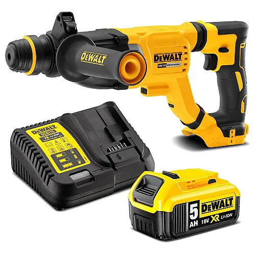 DEWALT Κρουστικό πιστολέτο SDS-Plus Brushless 18V 5.0Ah DCH263P1