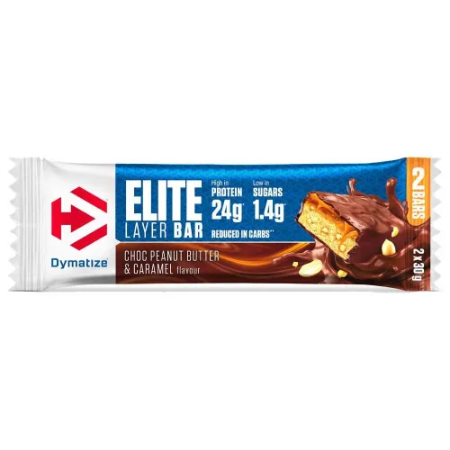 Dymatize Elite Layer Bar Chocolate Peanut Butter & Caramel 10x90gr