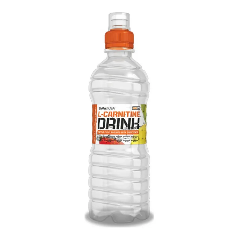 L-Carnitine Drink 500ml (BIOTECH USA) - Kiwi Strawberry