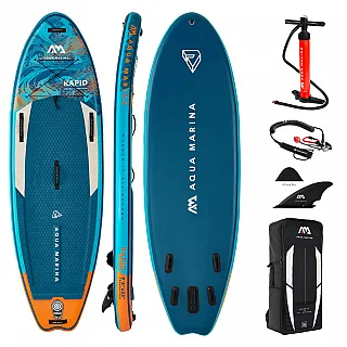 Aqua Marina Φουσκωτή Σανίδα SUP Rapid 289cm - 9'6" 28203 - Σε 12 Άτοκες Δόσεις