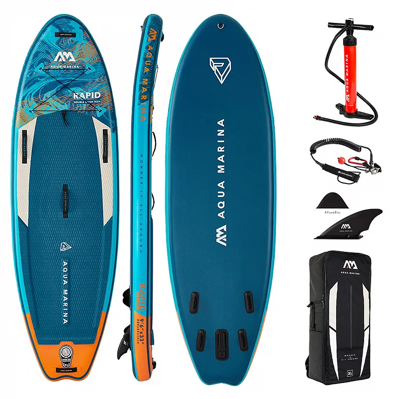 Aqua Marina Φουσκωτή Σανίδα SUP Rapid 289cm - 9 6" 28203 - Σε 18 Άτοκες Δόσεις - Σανίδες Sup και αξεσουάρ