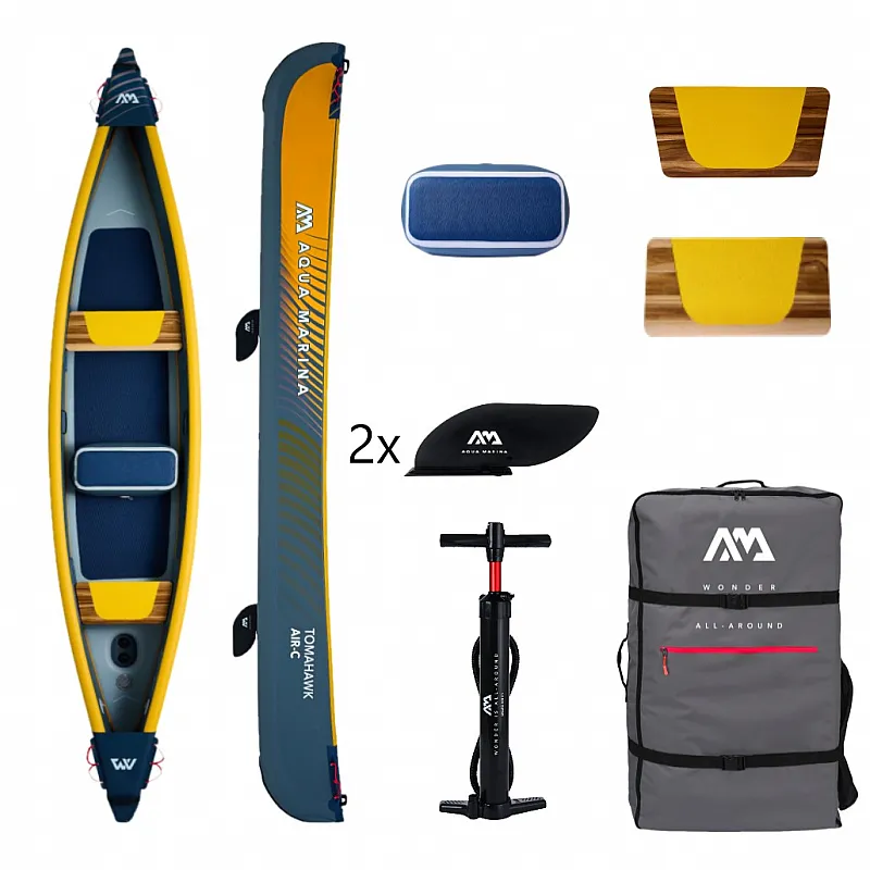 Aqua Marina Φουσκωτό Διθέσιο Καγιάκ Tomahawk AIR-C 3AT A110832MR 478cm 28392