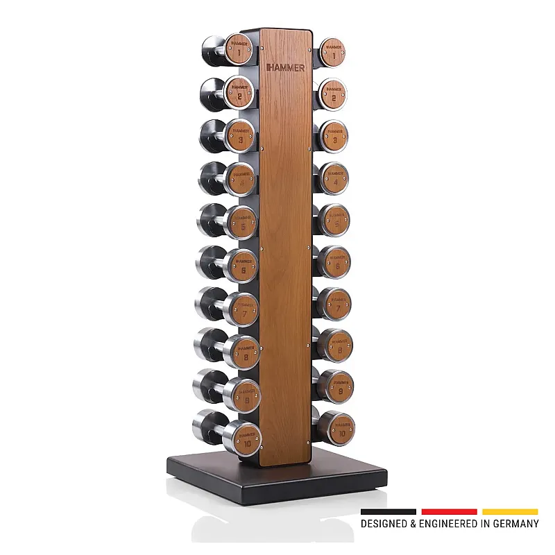 Hammer NorsK Σετ Κάθετη Βάση με Αλτήρες (1‑10kg) 398173441