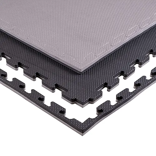 Power Force Τατάμι Δαπέδου Πάζλ 100 x 100 x 2cm Μαύρο - Γκρι BR-2008