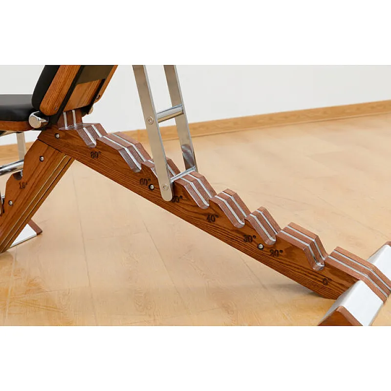 Viking Luxury Hotel Workout Bench, Ξύλινος Πάγκος Γυμναστικής