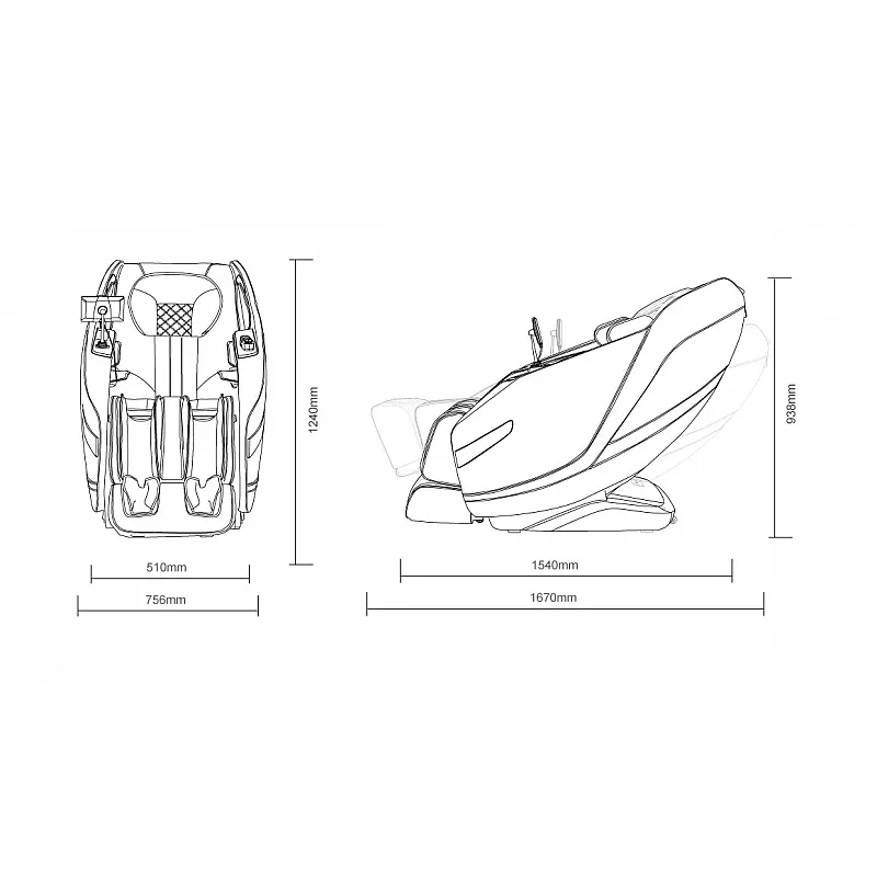 Life Care SL‑A365S‑2 by i‑Rest Πολυθρόνα Μασάζ - Σε 24 Άτοκες Δόσεις