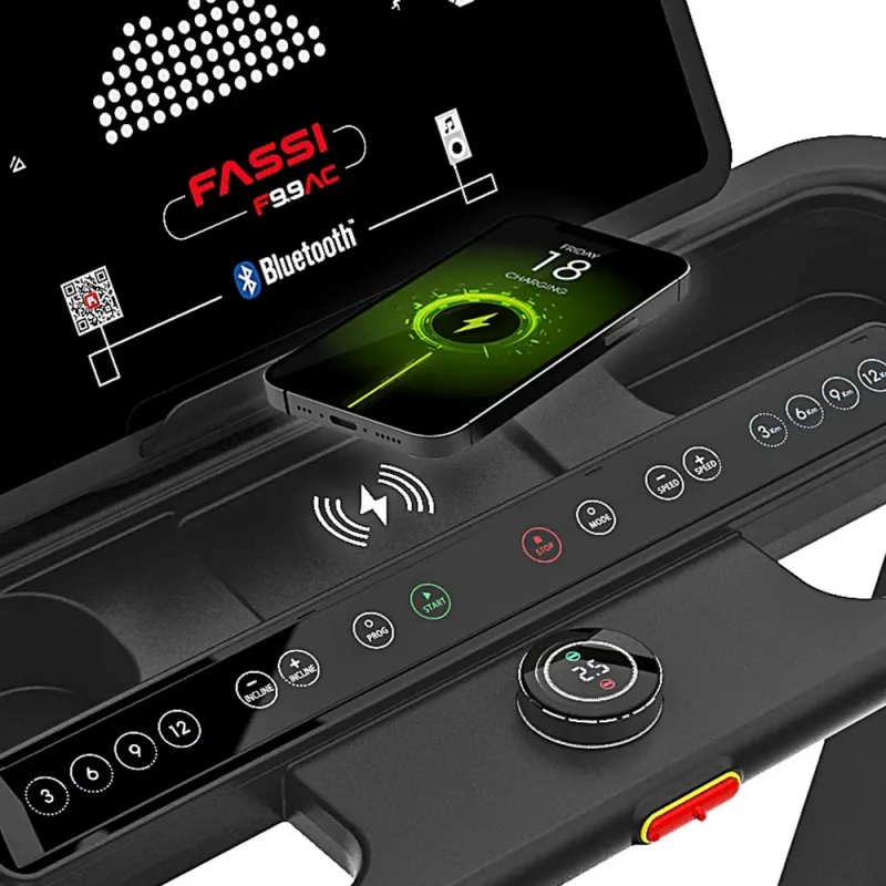 Fassi 9.9 Ηλεκτρικός Διάδρομος Γυμναστικής 3.0HP AC
