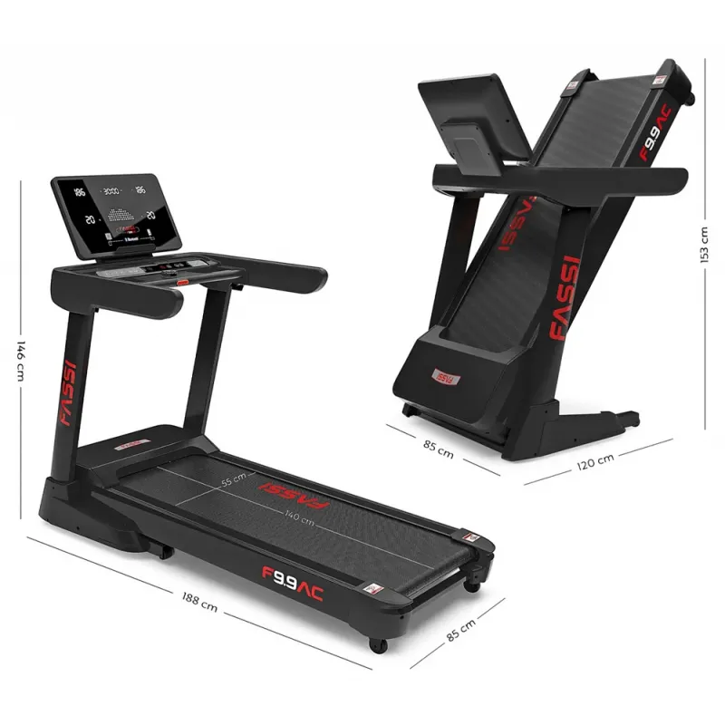 Fassi 9.9 Ηλεκτρικός Διάδρομος Γυμναστικής 3.0HP AC