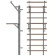 InSportline Wootaline Ξύλινο Πολύζυγο 199 x 80 cm Gray
