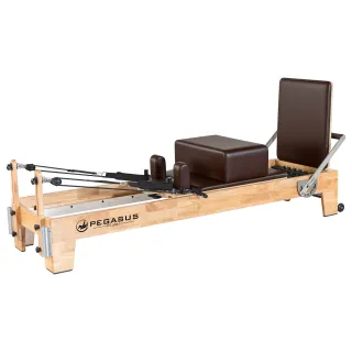 Pegasus Επαγγελματικό Κρεβάτι Pilates Reformer Oak - Σε 12 Άτοκες Δόσεις