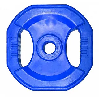 Power Force Δίσκος οκτάγωνος λάστιχο με χειρολαβές φ28 10kg