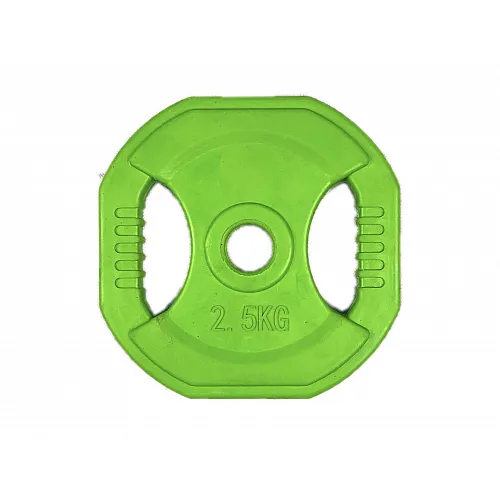 Power Force Δίσκος οκτάγωνος λάστιχο με χειρολαβές φ28 2,5kg